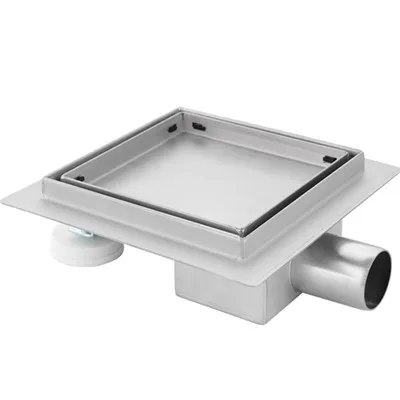 シャワーの四角い排水口と丸い排水口の違いは何ですか？